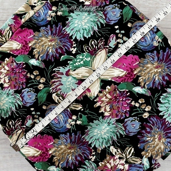 J.Crew vibrant floral stretch cotton sateen pencil skirt *shop@iamwarrior - Picture 11 of 14